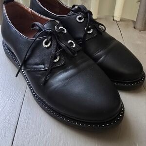 Elegant Black Leather Women's Loafers